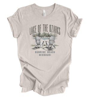 White Chair Personalized Tee